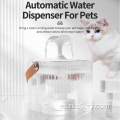Fuente de mascotas 1.8L, dispensador de agua de perro de agua de gato automático con bomba inteligente para gatos